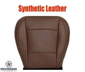 For 15-17 Subaru Outback -Driver Side Bottom Leather Seat Cover Java Pecan Brown - Picture 1 of 18