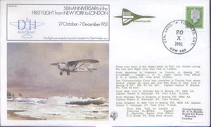 FF36 PRIMER vuelo Nueva York - Londres Malvinas récord mundial de la RAF - Imagen 1 de 1