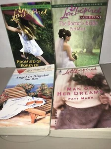 Patt Marr - Lot of 4 Love Inspired Inspirational Romance Books  - Picture 1 of 6