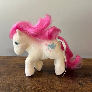 Vintage My Little Pony MLP G1 Truly So Soft Ponys Flock Dove Hearts - Bild 1 von 10