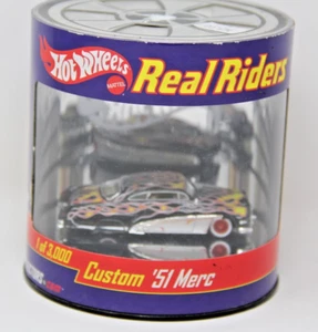 Hot Wheels Real Riders 2003 Convención de Japón Custom '51 Merc lata de aceite 1/3000 - Imagen 1 de 6
