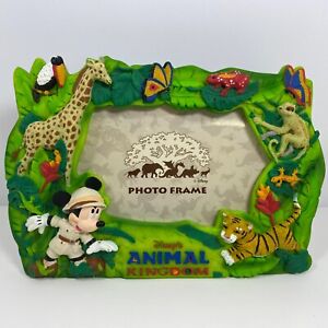 Disneys Animal Kingdom Photo Frame 3D Resin Mickey Mouse