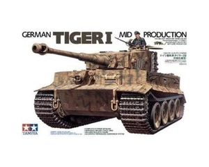 Kit modelo tanque Tamiya Tiger I producción media 1/35 - Imagen 1 de 2