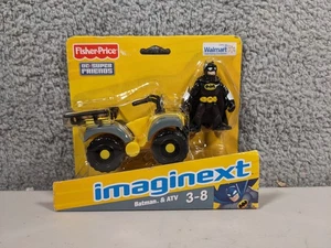 Fisher Price Imaginext Batman & ATV NIP DC Super Friends - Foto 1 di 3