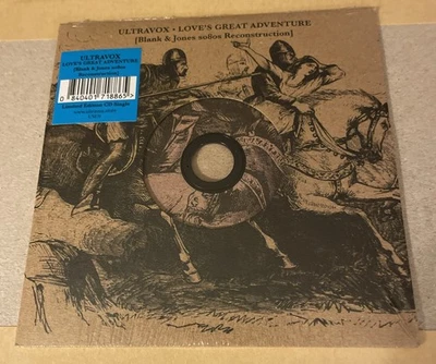 Ultravox Love’s Great Adventure Blank and Jones Reconstructed CD 4 Track Single - Image 1 of 3