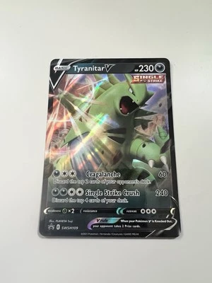 Tyranitar V SWSH109 SWSH: Sword & Shield Promo Cards Holo - Image 1 of 2
