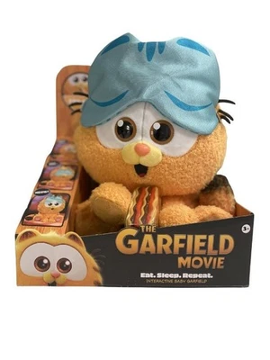Peluche interactivo Garfield The Movie Eat Sleep Repeat Baby Garfield 10" Foto 1 de 4