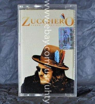 ZUCCHERO SUGAR FORNACIARI'S BEST OF RARE UKR ORIGINAL TAPE CASSETTE rock blues - Image 1 of 3
