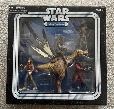 Star Wars Original Trilogy Collection Naboo Final Combat Action Figures - Image 1 of 2