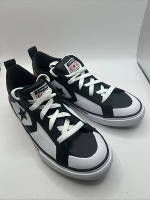 Converse Pro Blaze OX Youth Size 4 A10740C Black Red White Low Top Shoes - Image 1 of 4