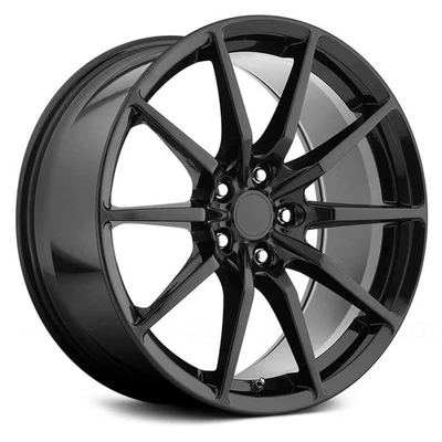 MRR M350 Wheels 19x11 (55, 5x114.3, 70.5) Black Rims Set of 4 - Image 1 of 4