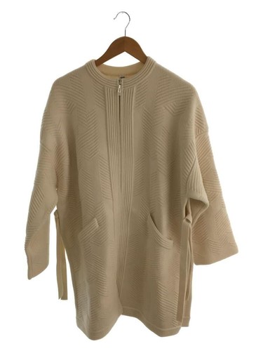 HERMÈS HERMES Others 23AW Coat 34 Wool White 3H2101D4 U