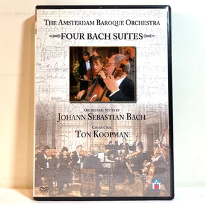 AMSTERDAM BAROQUE ORCHESTRA: FOUR BACH SUITES (2001) DVD Live Classical Music - Picture 1 of 4