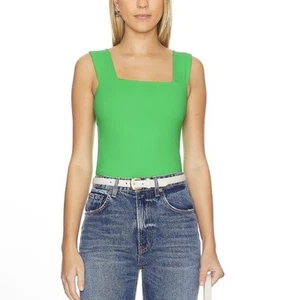 Susana Monaco Wide Strap Tank in Zing - Large - Picture 1 of 6
