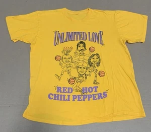 Los Angeles Lakers Red Hot Chili Peppers Shirt Mens Large Unbranded - Picture 1 of 9