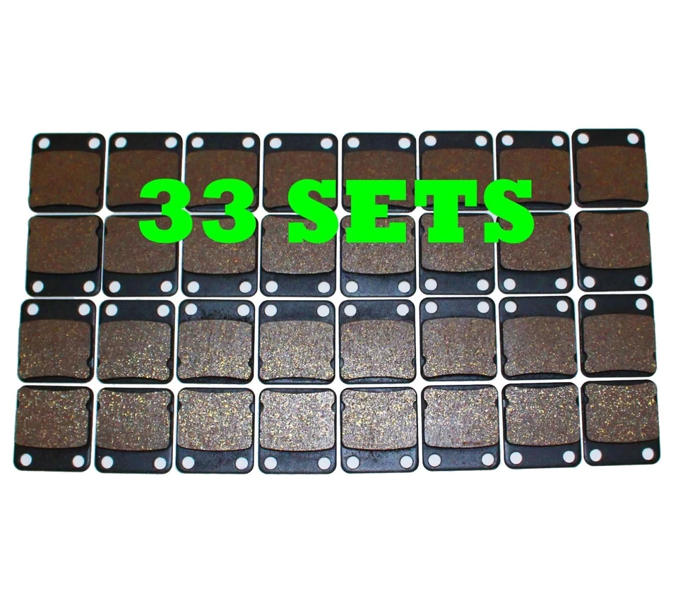33 juegos de pastillas de freno delanteras y traseras Yamaha YFZ 350 2004 2005 2006 Banshee Foto 1 de 1