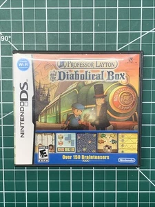 Professor Layton and the Diabolical Box Nintendo DS Complete CIB Tested & Works - Bild 1 von 5