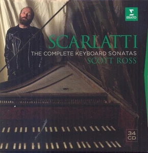 Scarlatti Complete Keyboard Sonatas Scott Ross Erato 34 CD Box Set Rare 2014 - Picture 1 of 6