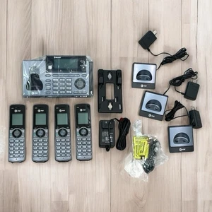 AT&T CLP99587 (4) Handset Connect to Cell Phone Answering System w/ Call Blocker - Picture 1 of 11