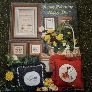 Sunny Morning Happy Day Stoney Creek Cross Stitch Pattern Book 34 - Picture 1 of 3