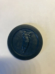 Vintage Golf Poker Chips 167 Chips With Holder - Picture 1 of 6