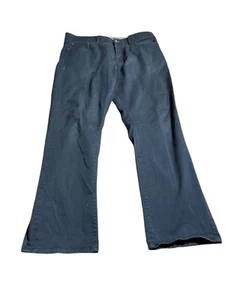 Weatherproof Men Blue Khaki Relaxed Fit Dark Wash Pant Size 38 x 32 - Picture 1 of 6