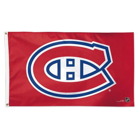 Montreal Canadiens NHL Wincraft 3x5 Deluxe Flag FREE SHIP! Cover
