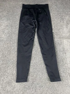 Gymshark Flex High Waisted Leggings Womens Large Black Seamless Tight Ladies - Picture 1 of 15