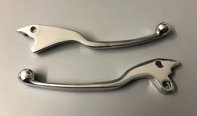 Bremshebel Kupplungshebel Set für Suzuki VS600 VS750 VS800 VS1400 Intruder chrom - Bild 1 von 2
