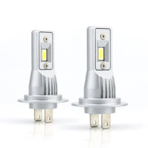 H7 4000Lm CSP (12-32V) Canbus LED Headlight / Fog light Bulb Kit 6500K, 2 Pack - Picture 1 of 10