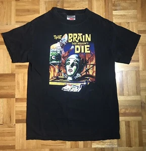 The Brain That Wouldn’t Die Tshirt Sci-Fi Tee Vintage Horror Size SMALL Mens - Picture 1 of 11