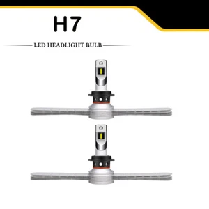 2PCS H7 LED Headlight Bulbs Low Beam Fog Light For Kia BMW Ford Hyundai Pair - Picture 1 of 10