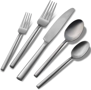 Alata Potter 20 Piece Forged Silverware Set Stainless Steel Dishwasher Safe - Picture 1 of 2