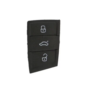 3Button Replacement Remote Key Rubber Pad Fob Case For Golf 7 Tiguan - Picture 1 of 7
