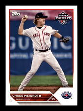 2023 Topps Pro Debut #PD-47 Chase Meidroth Salem Red Sox
