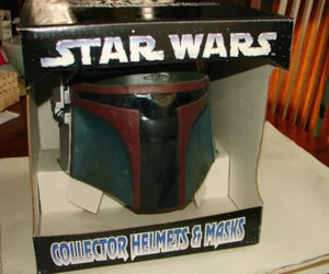 Star Wars 1996 DON POST STUDIOS Boba Fett ESB Casco Máscara Sin En Caja 223 - Imagen 1 de 4
