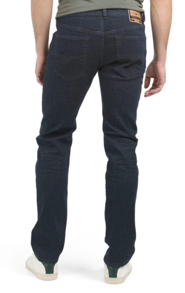 DIESEL Sz32X32 BUSTER REGULAR SLIM TAPERED STRETCH JEANS RM043 WASHED