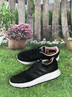 Adidas Galaxy 4 Size 8.5 Women's F36183 Black Running Shoes Lace Up Low Top 