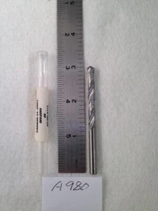 1 NEW HTC #4 (.2090") SOLID CARBIDE SPIRAL DRILL. JOBBER LENGTH. 560-2090 (A980) - Picture 1 of 1