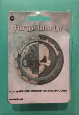 FORGE WORLD Iron Warrior Contemptor Dreadnought Forgeworld OOP