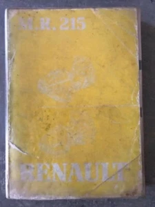 Manuel de réparation MR.215 transmissions automatique 4139 4141 renault 12 15 17 - Picture 1 of 5
