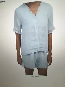 Italian Linen Shorts set , size M, new with tags, Italian linen , comfort - Picture 1 of 2