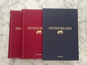 NEW RARE HUGE XL OVERSIZE 1ST LTD ED 2 BOOK SLIPCASE BOX SET Peter Beard TASCHEN - Bild 1 von 24