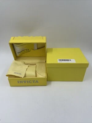 INVICTA WATCH BOX (only) MENS Large Size -EXCELLENT & COMPLETE - Image 1 of 4