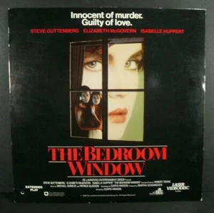 The Bedroom Window - Steve Guttenburg, Elizabeth McGovern 1986 - LaserDisc - Picture 1 of 2