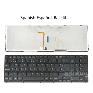 SP Laptop Keyboard For Sony VAIO E17 SVE17 SVE1711 SVE1712 SVE1713 17.3' Backlit - Picture 1 of 4