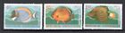 1973 INDONESIA, Stanley Gibbons #1343-45 - Fish - MNH**