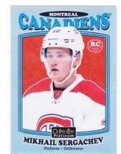 16/17 PLATINUM..MIKHAIL SERGACHEV..RETRO RAINBOW..RC..CARD #R-74..CANADIENS