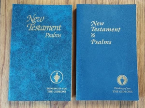 NEW TESTAMENT PSALMS THINKING OF YOU THE GIDEONS 2 BOOKS - Picture 1 of 2