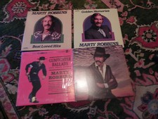 Marty Robbins 4 lps Best Loved Memories Gunfighter Ballads & Trail Songs 2 more
